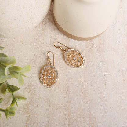 The Bette Earrings in Gold