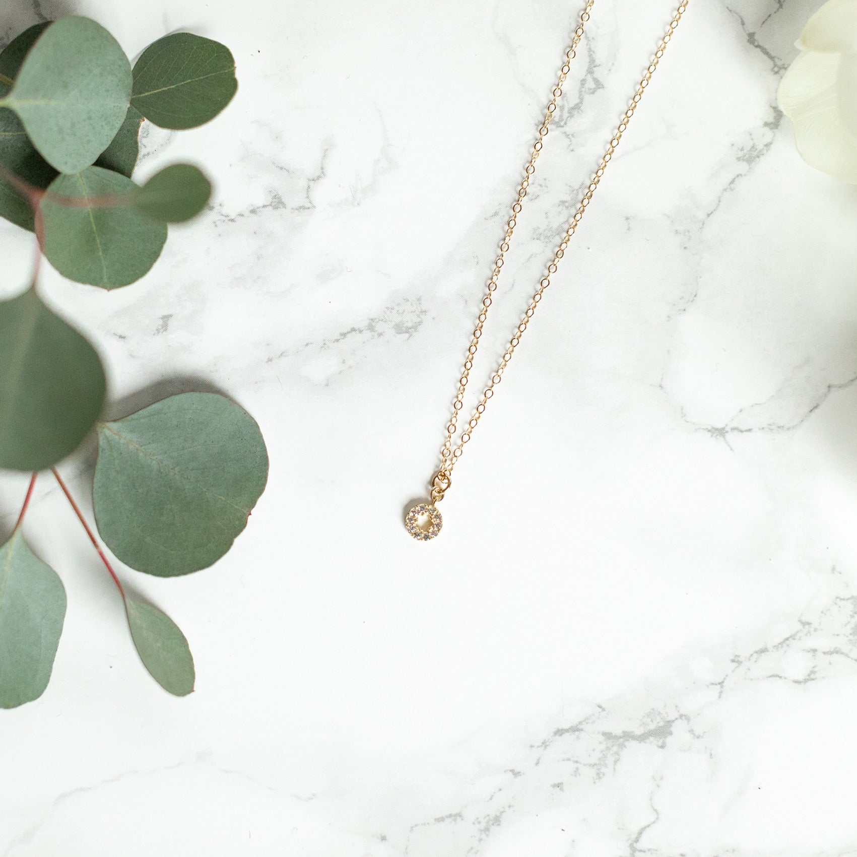 The Becki Necklace in Gold