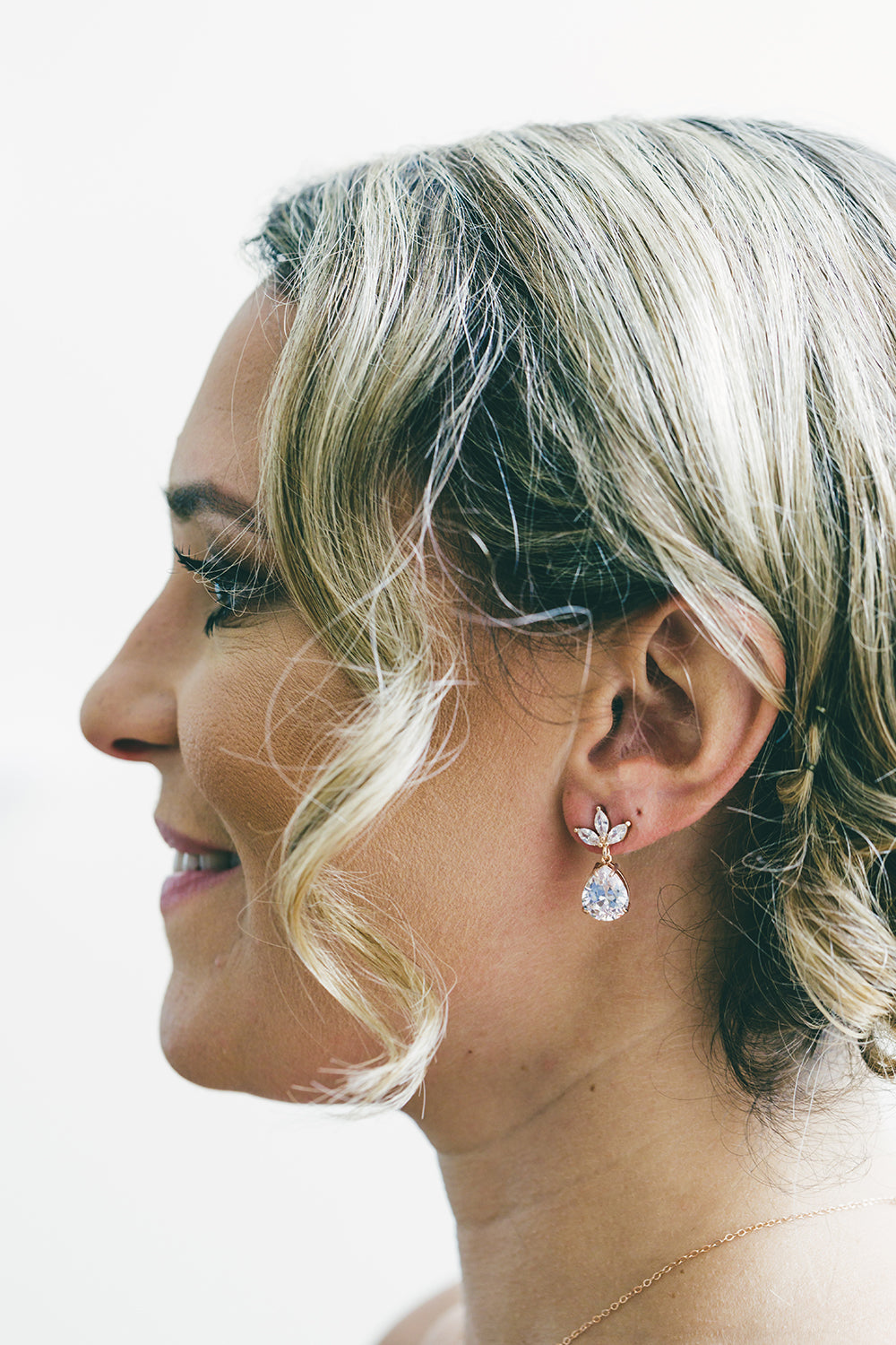 Sparkly Wedding Earrings