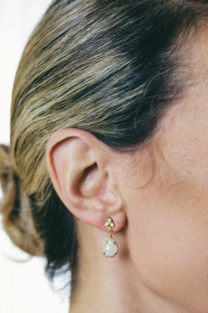 Moonstone Wedding Earrings
