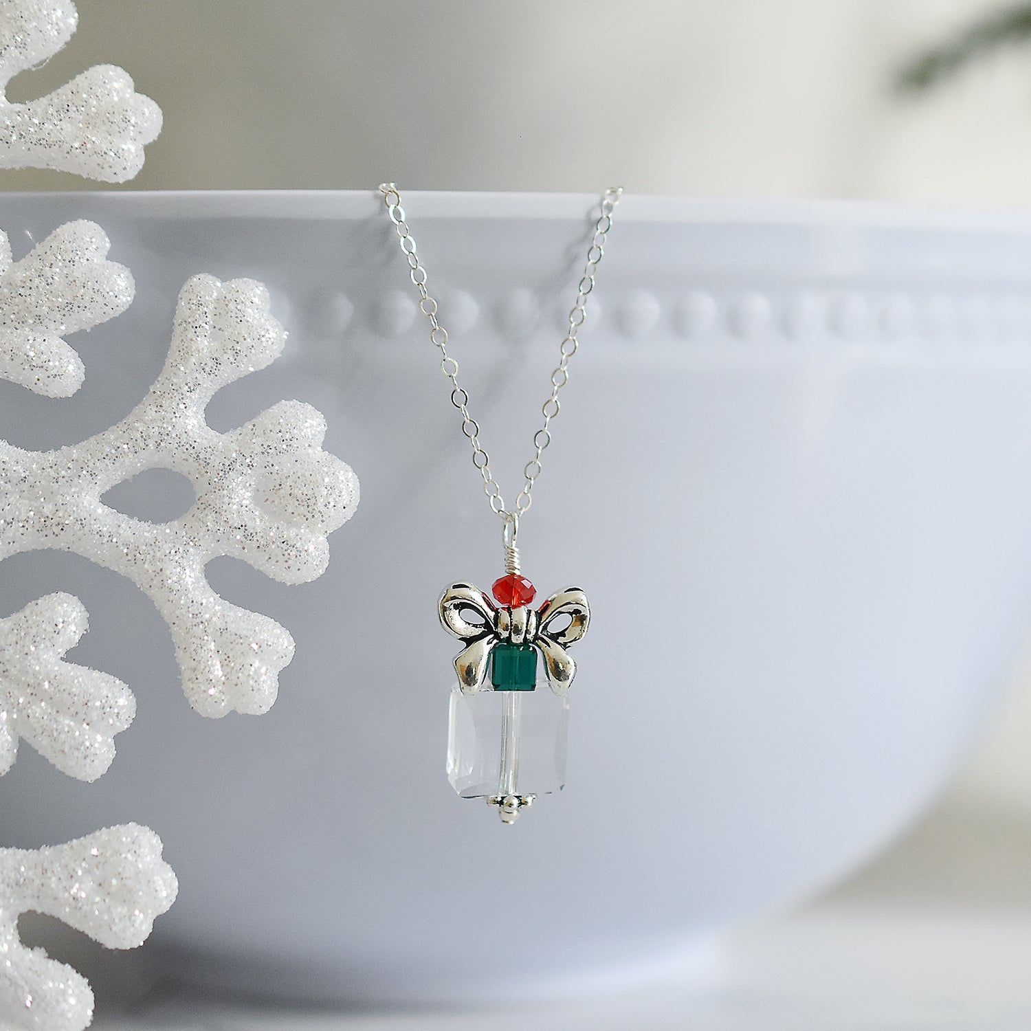 Christmas Present Necklace