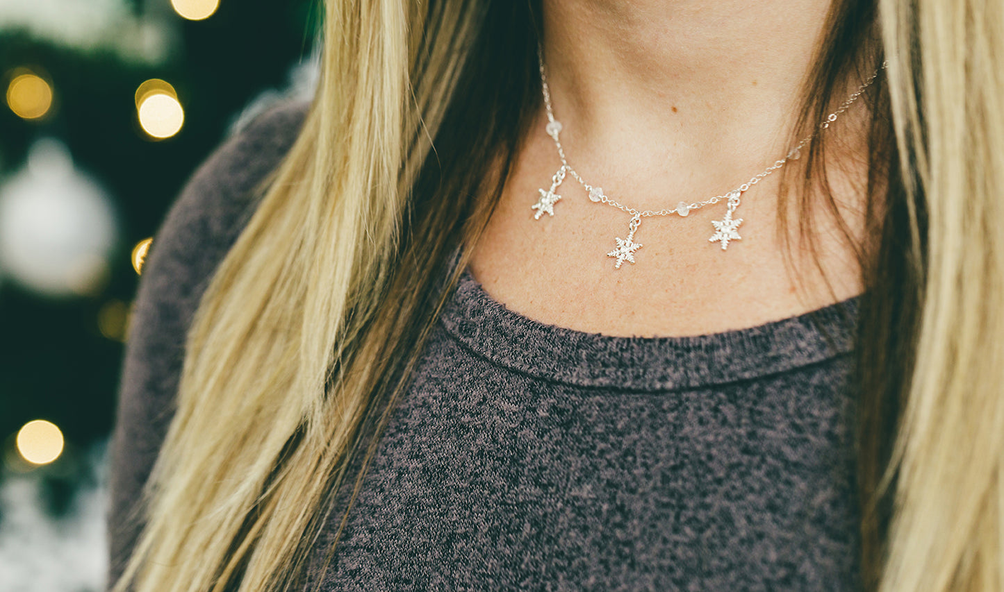 Snowflake Necklace 