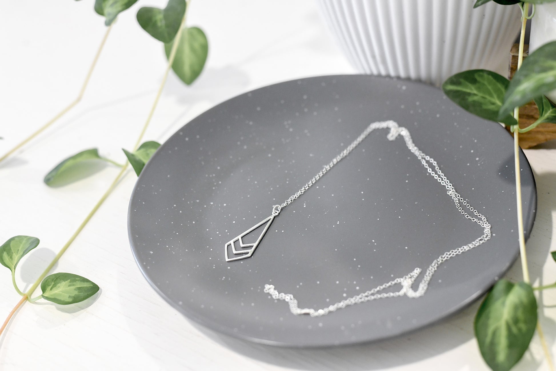 Silver Layering Necklace 