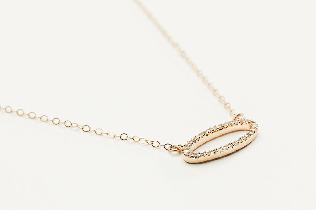 Rose Gold Layering Necklace