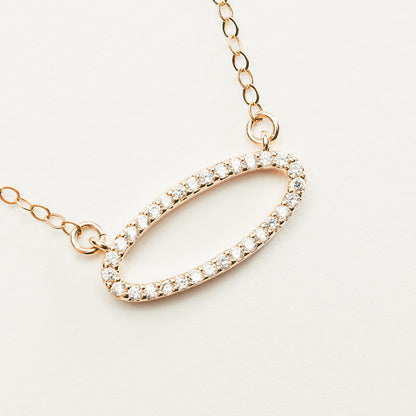 Trendy Rose Gold Necklace