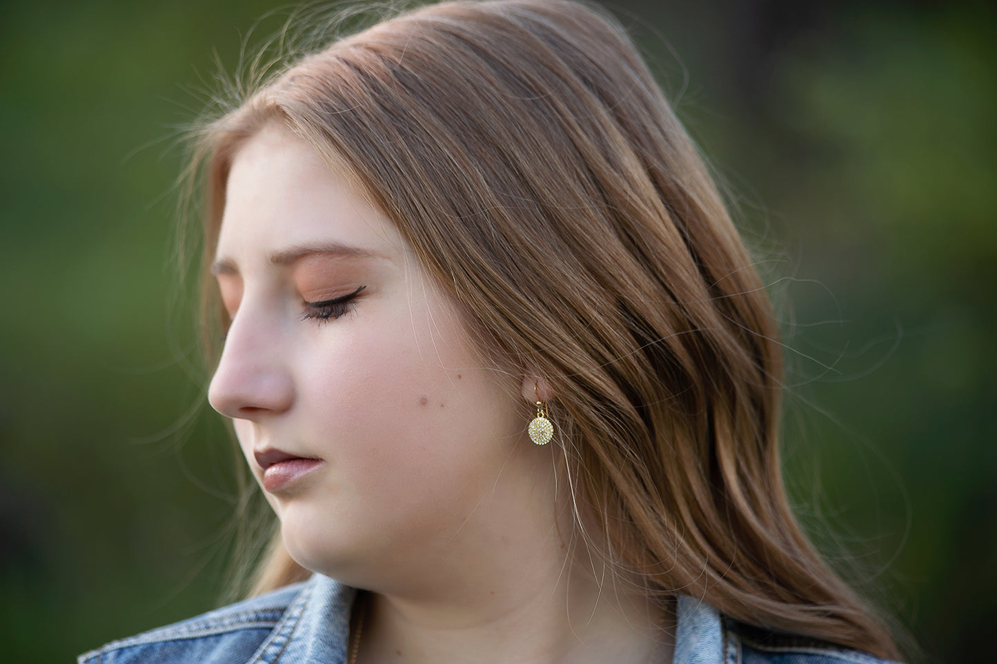 Trendy Gold Earrings