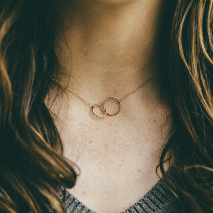 The Olivia Necklace in Rose Gold