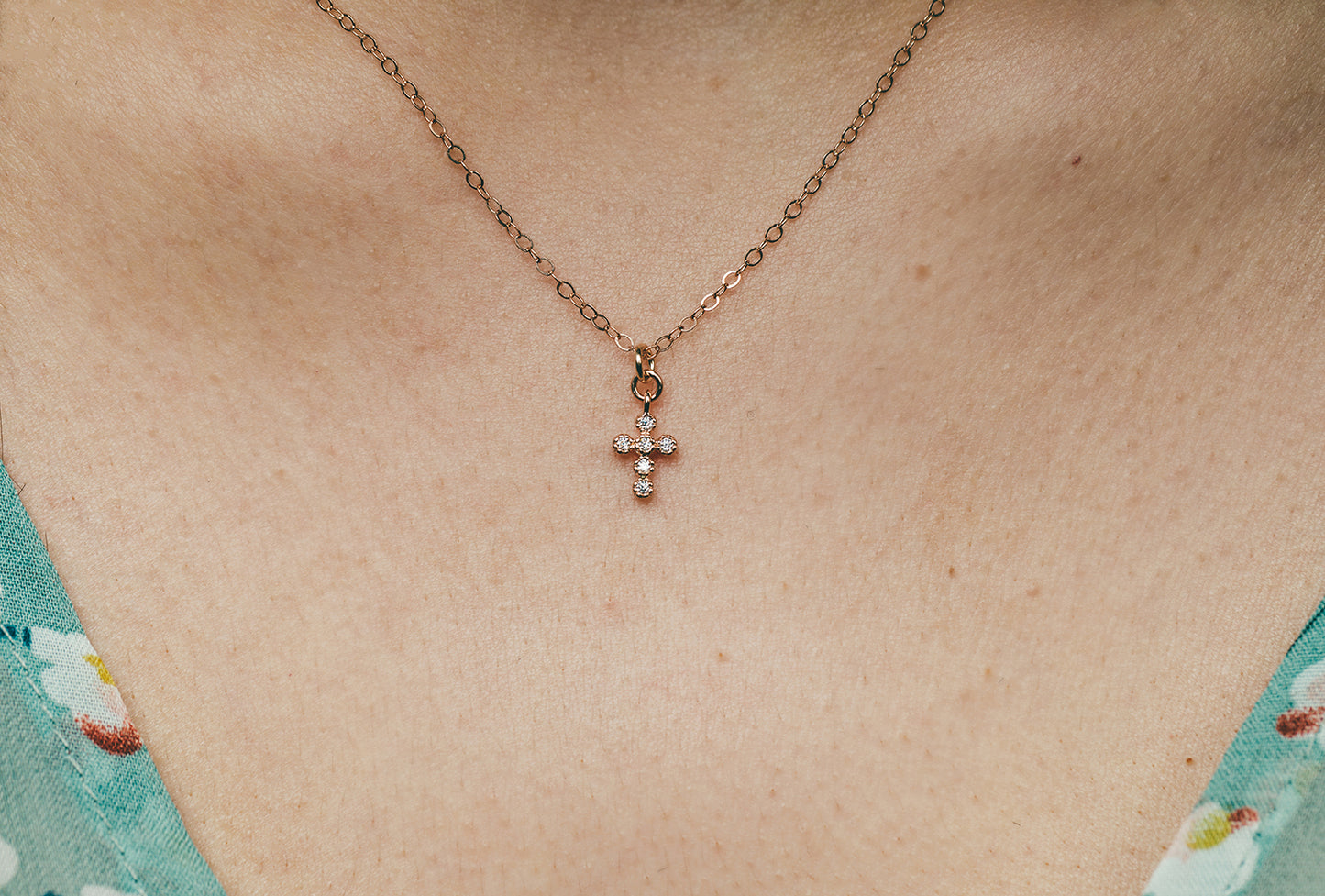 The Hope Necklace in Rose Gold