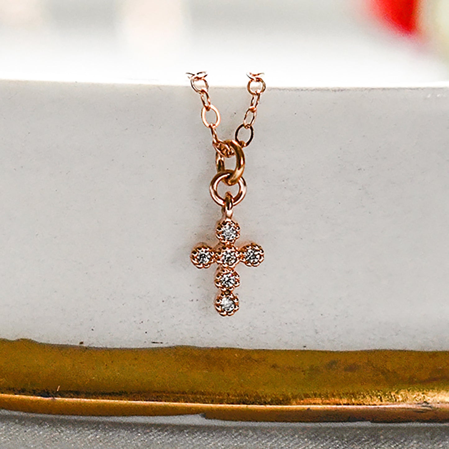 The Hope Necklace in Rose Gold