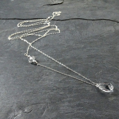 The Brigitte Necklace in Silver