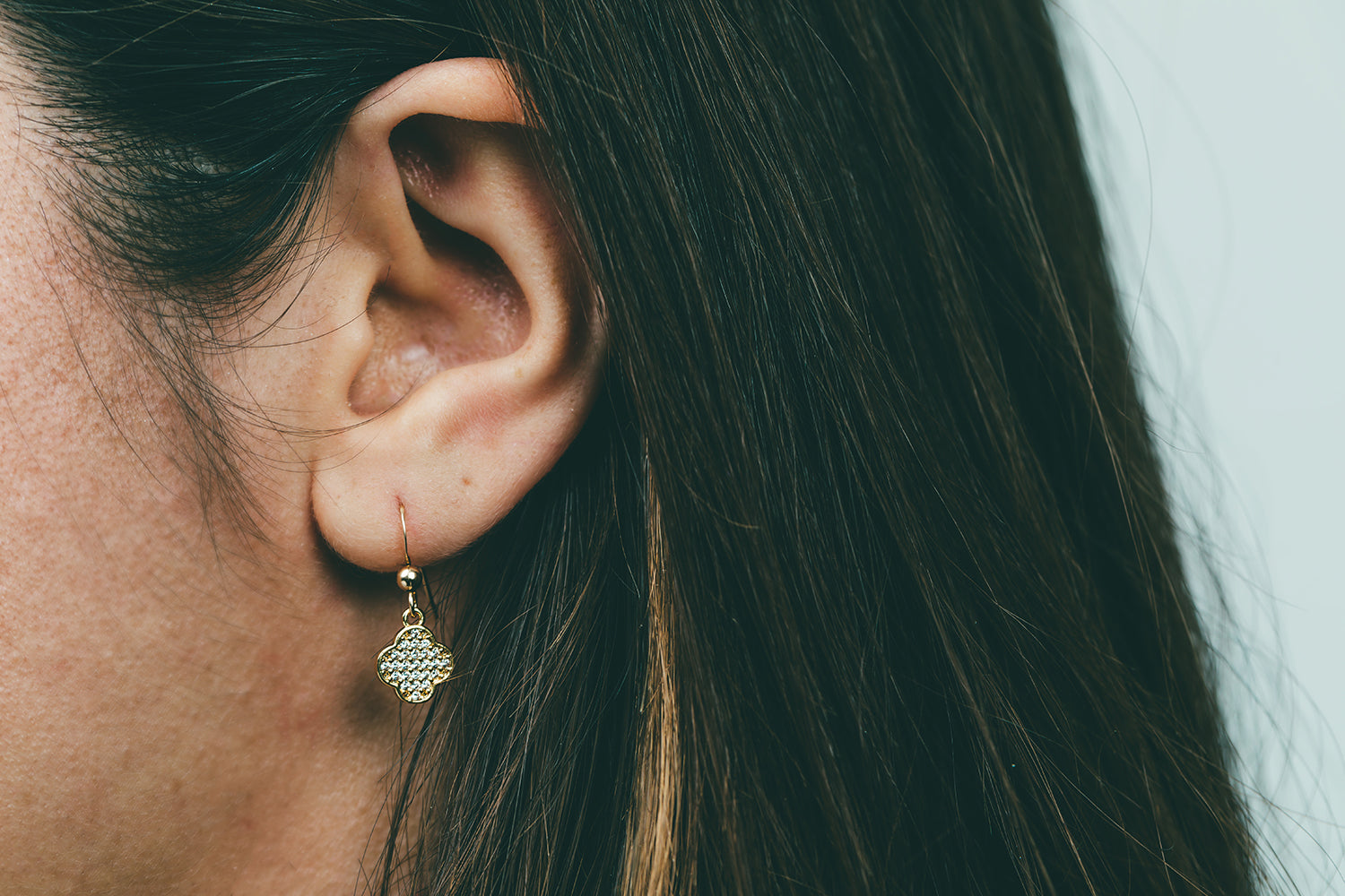 Gold Dangly Earrings