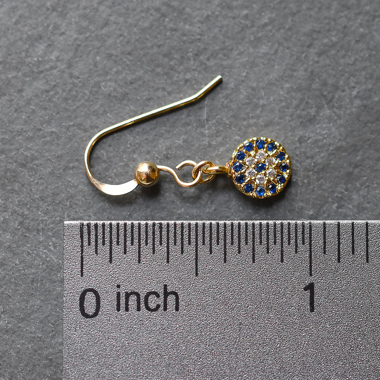 Tiny Evil Eye Earrings