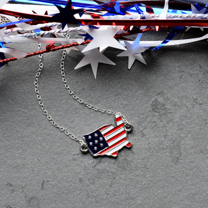 American Flag Necklace