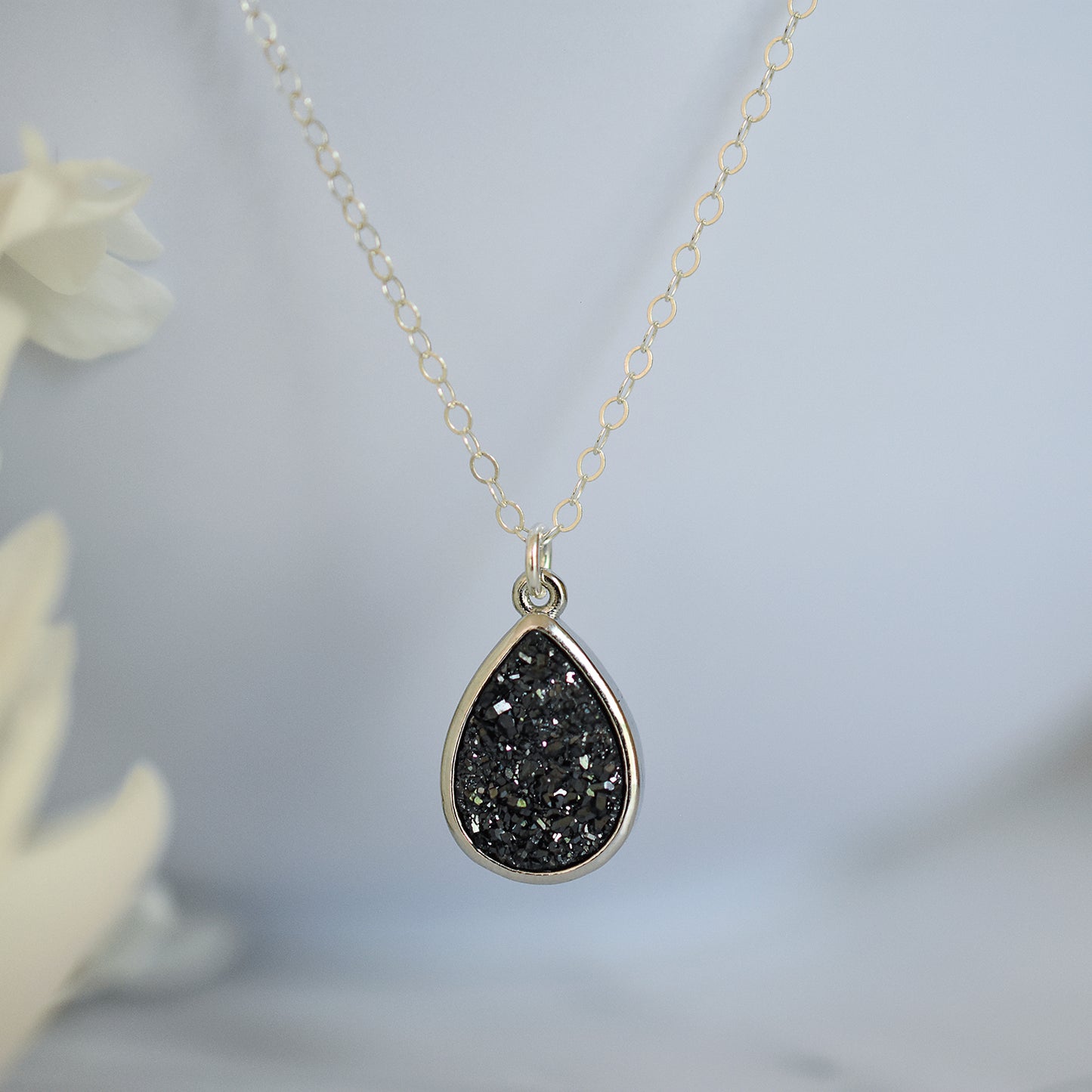 Druzy Geode Necklace 