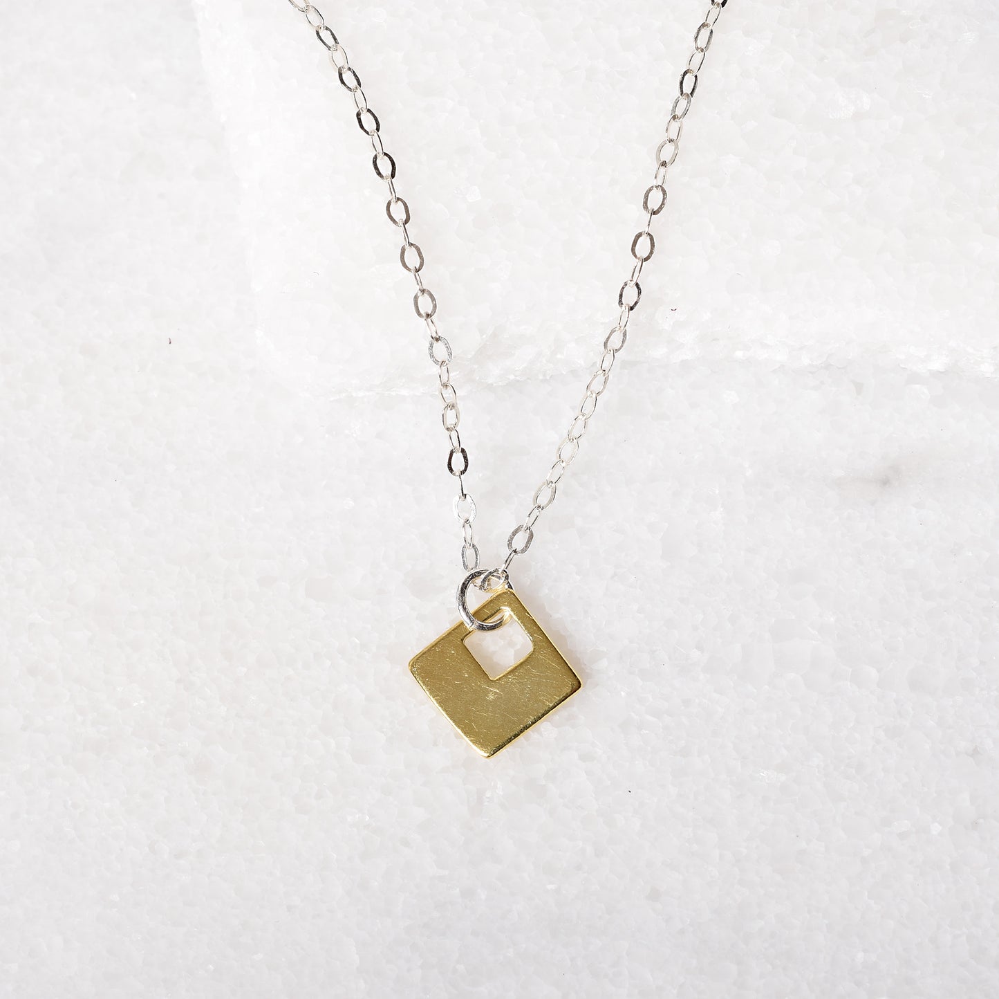 Geometric Pendant Necklace 