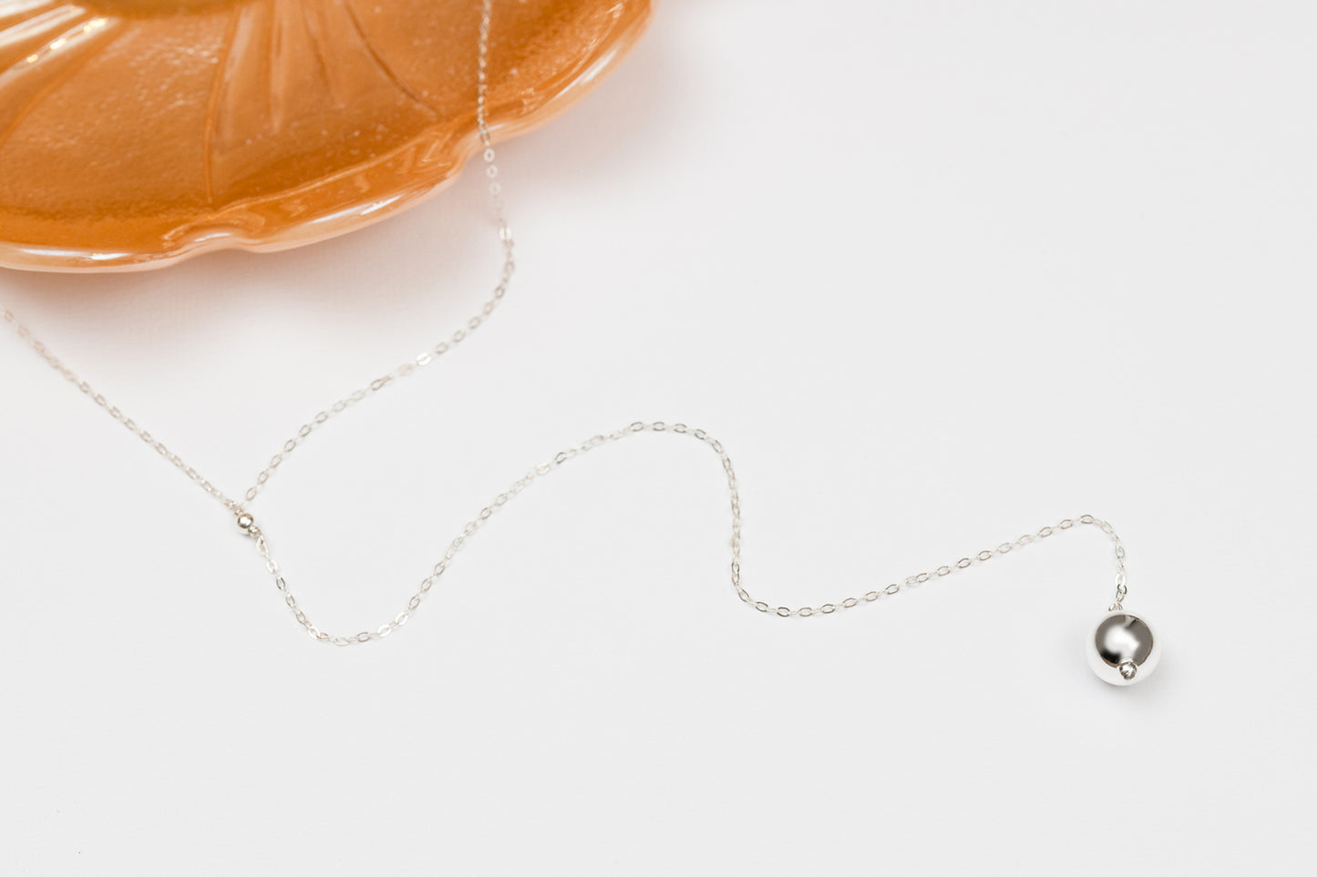 The Jennifer Necklace in Silver
