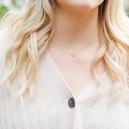 The Elizabeth Necklace in Gold