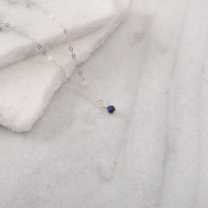 The Julia Necklace in Lapis
