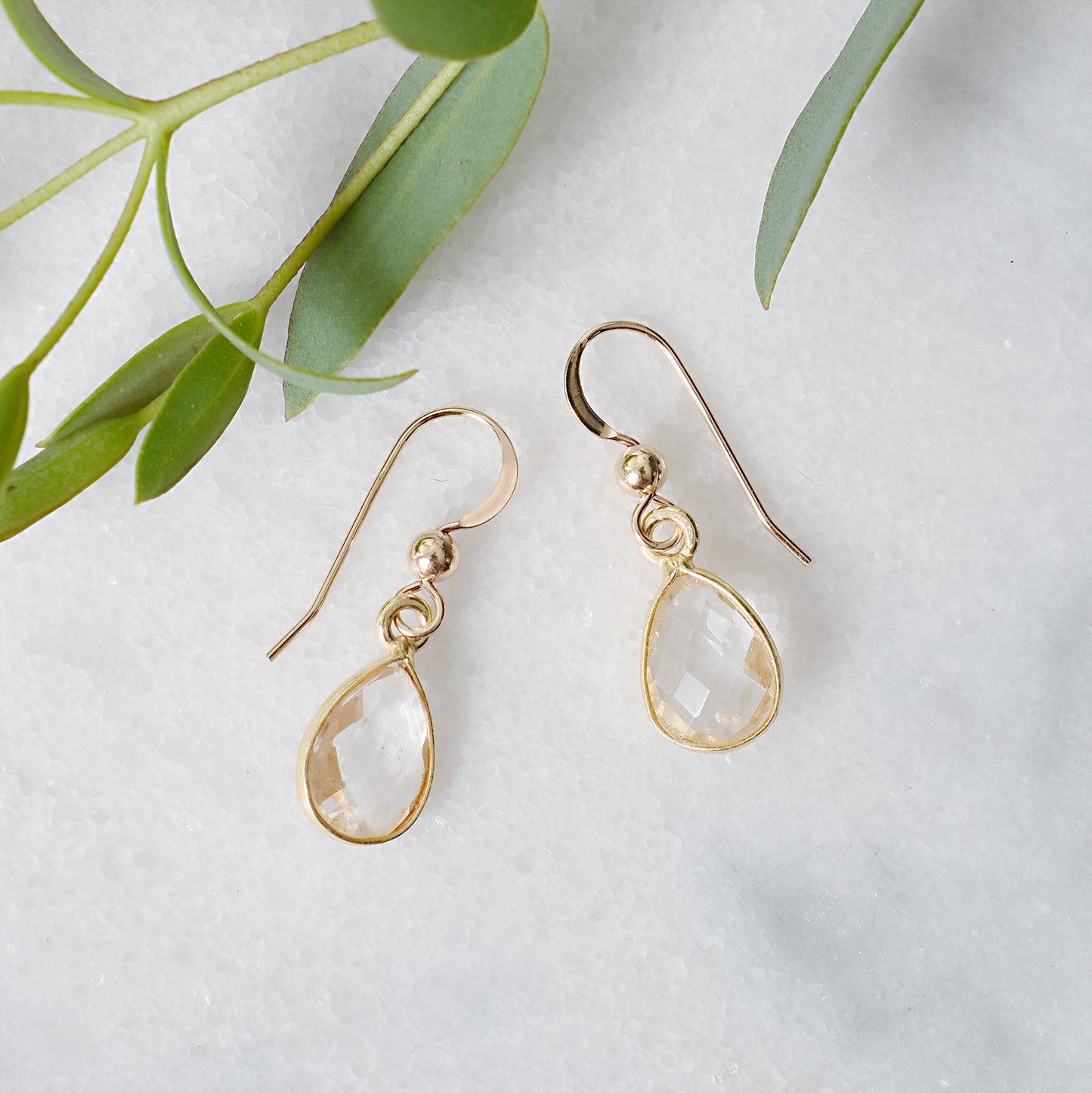 The Ashley Earrings in Gold 