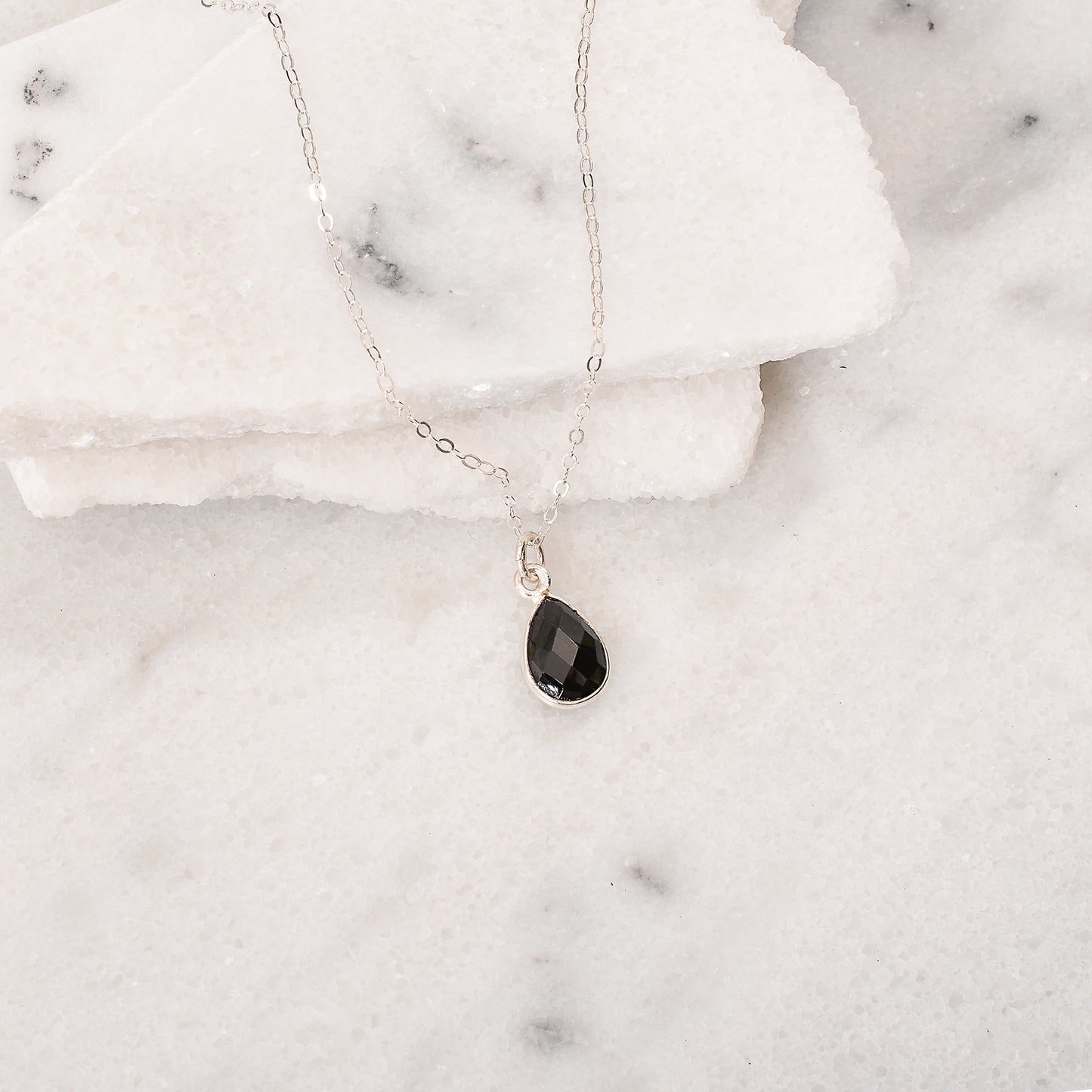 Black Spinel Necklace