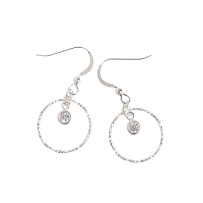 The Farrah Earrings in Silver