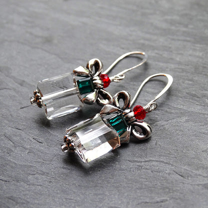the RHINESTONE COLLECTION - Christmas Stud Earrings Trend New in Year the RHINESTONE COLLECTION - Christmas Stud Earrings Trend New in Year
