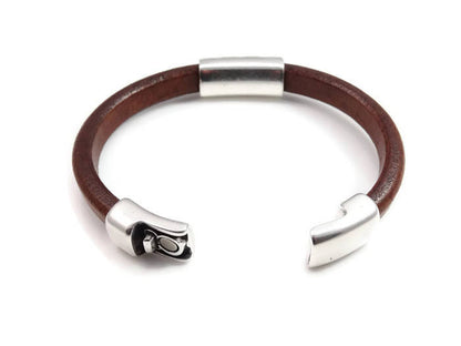 Brown and Silver Bracelet 
