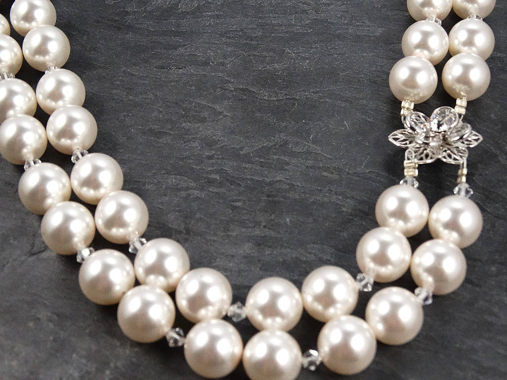 Pearl Bridal Necklace 