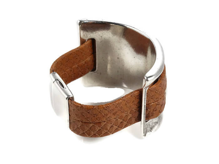 Brown Leather Bracelet 