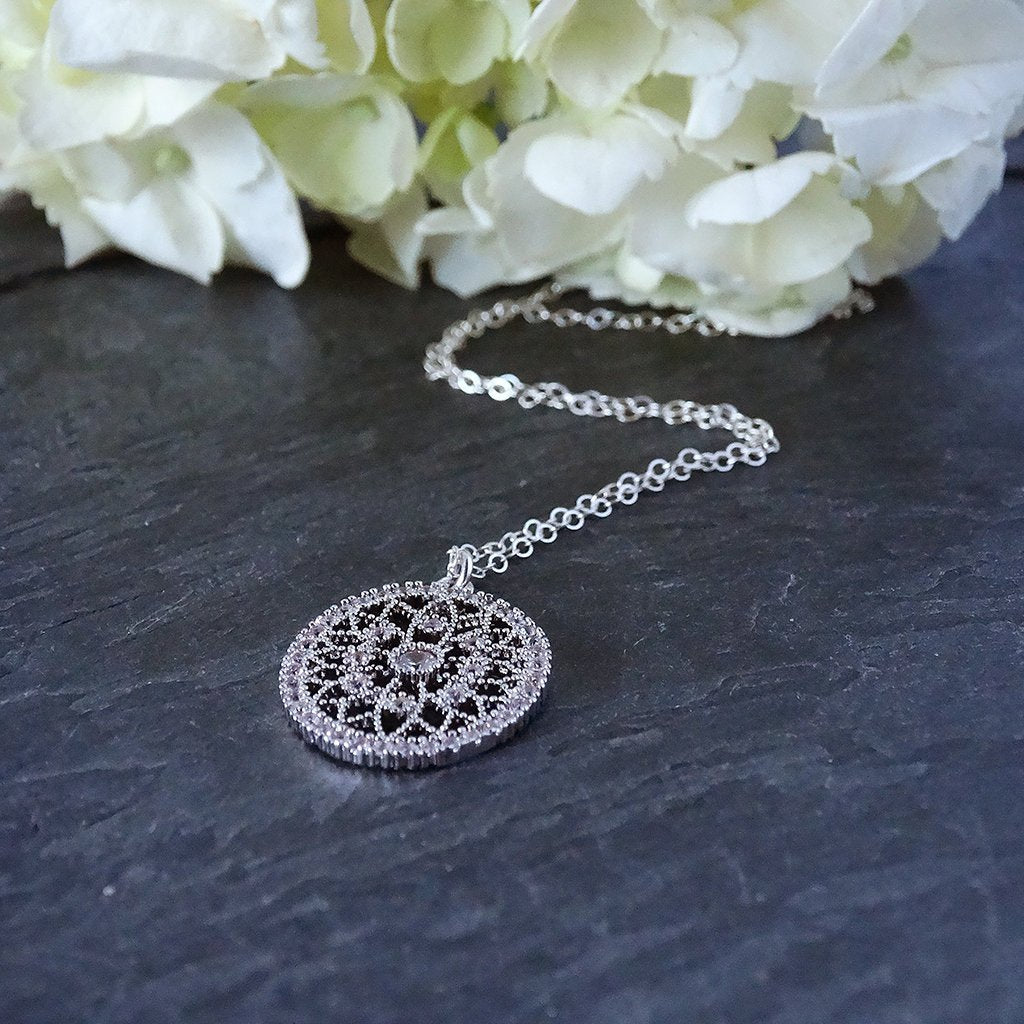 Victorian Inspired Pendant Necklace 