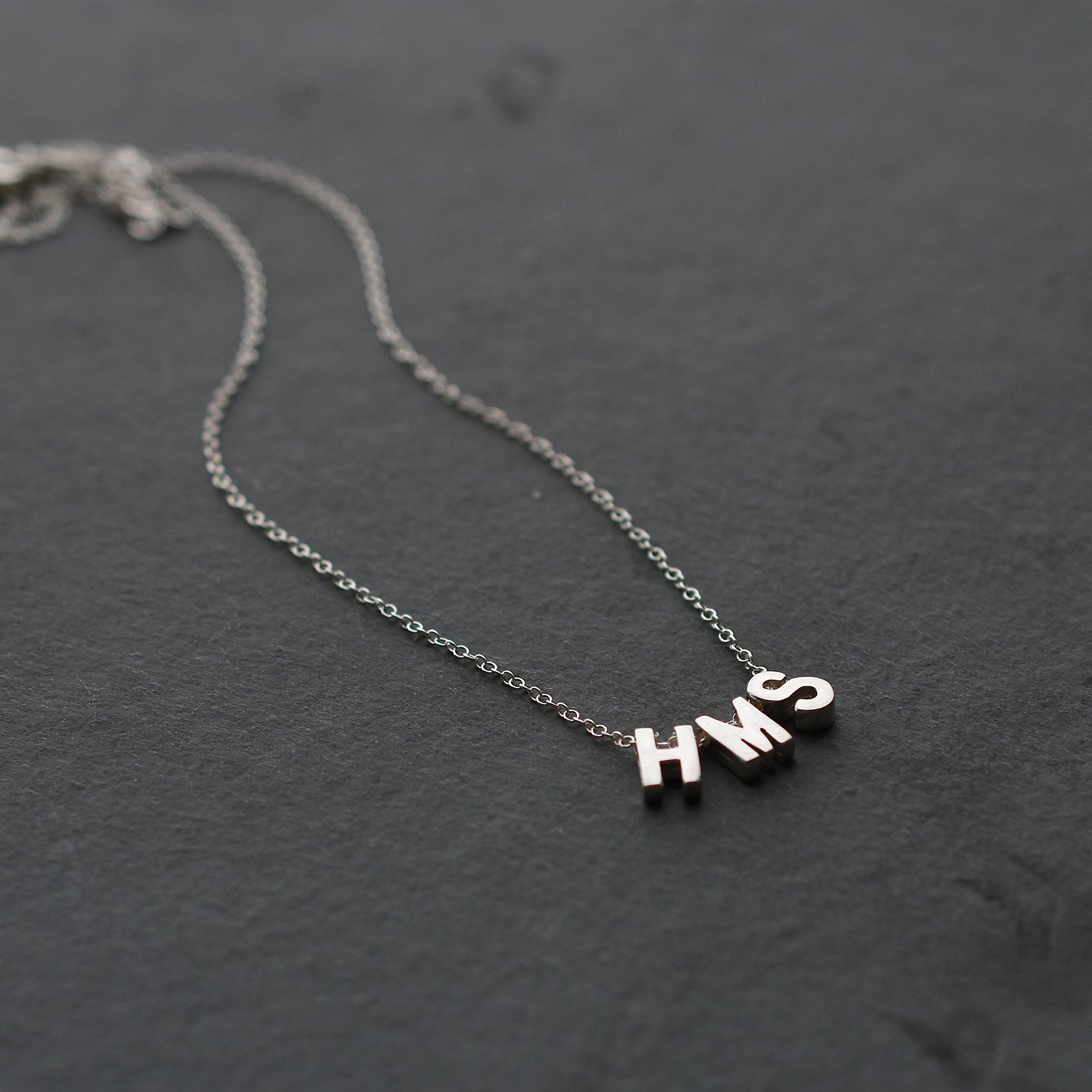 Personalized Alphabet Necklace, Letter Jewelry, Silver or Gold-Filled ...